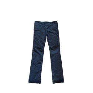 Gap Women's 29 8 Regular 8R Real Straight Gray Pants Lightweight